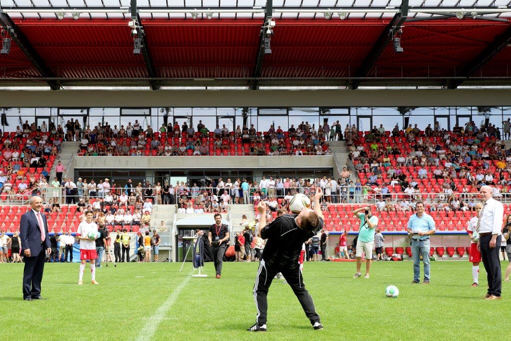 Eröffnungsfeier der Continental Arena